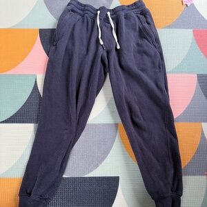 True Classic Men's Navy sweatpants/joggers Medium
